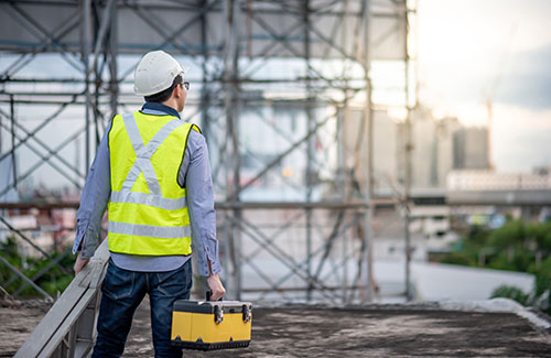 Three-Sided Scaffolding